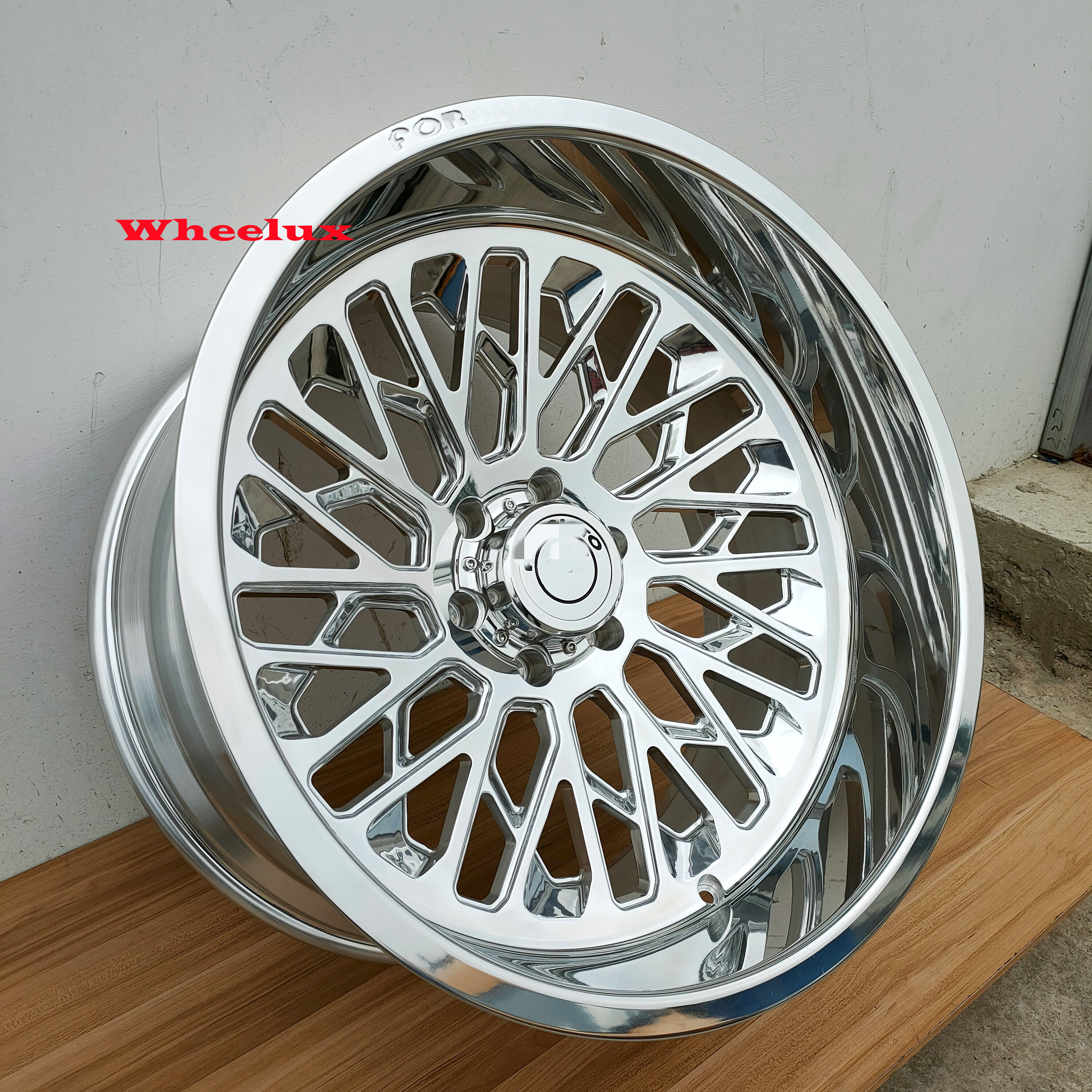 Custom monoblock 20 22 24 26 inch chrome painted polished big forged truck wheels rims for dodge ram 1500 2500 3500 truck wheels