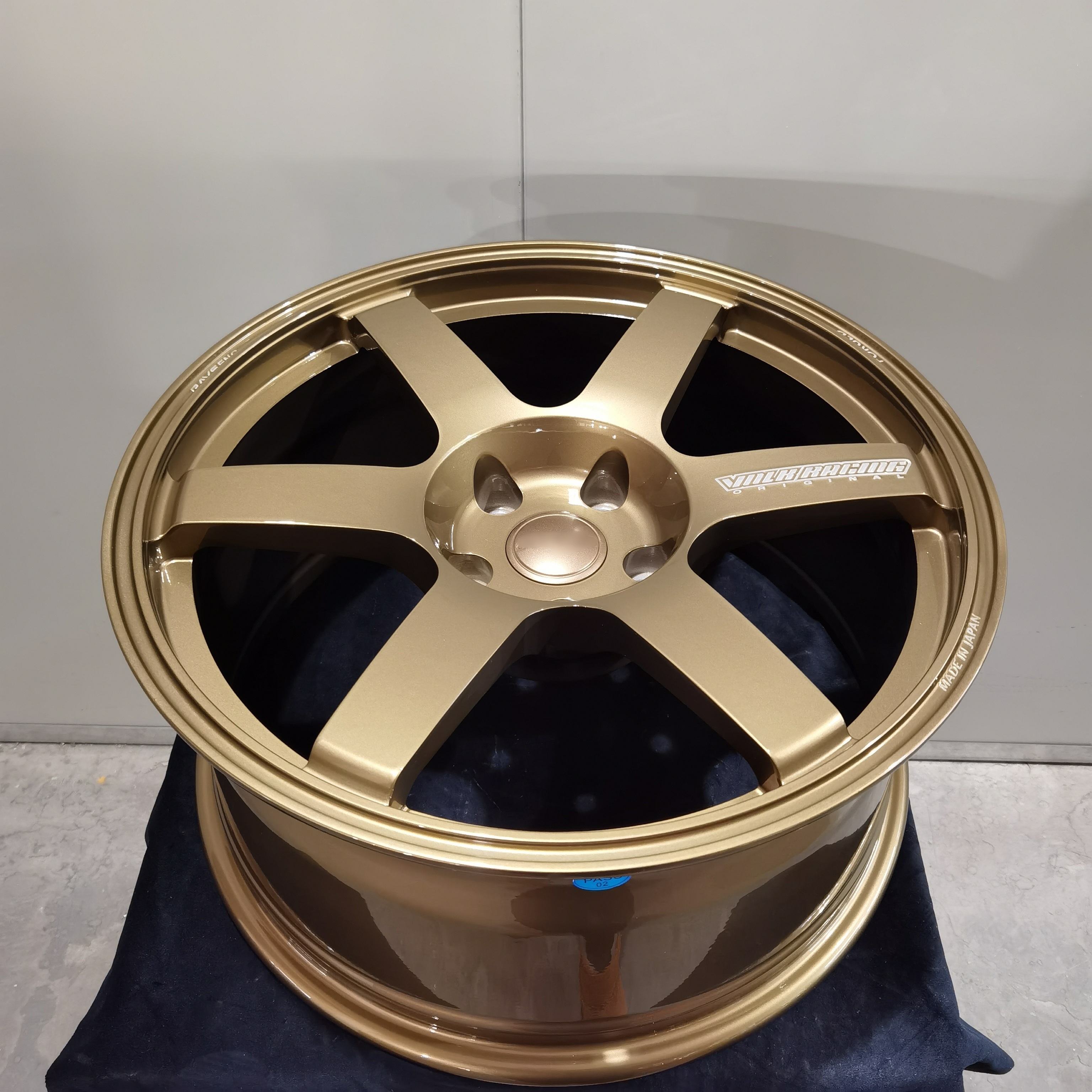 Bronze color 6 spoke deep dish design 17 18 19 20 21 22 inch pcd 5x114.3 5x120 4x4 alloy wheels for TE37