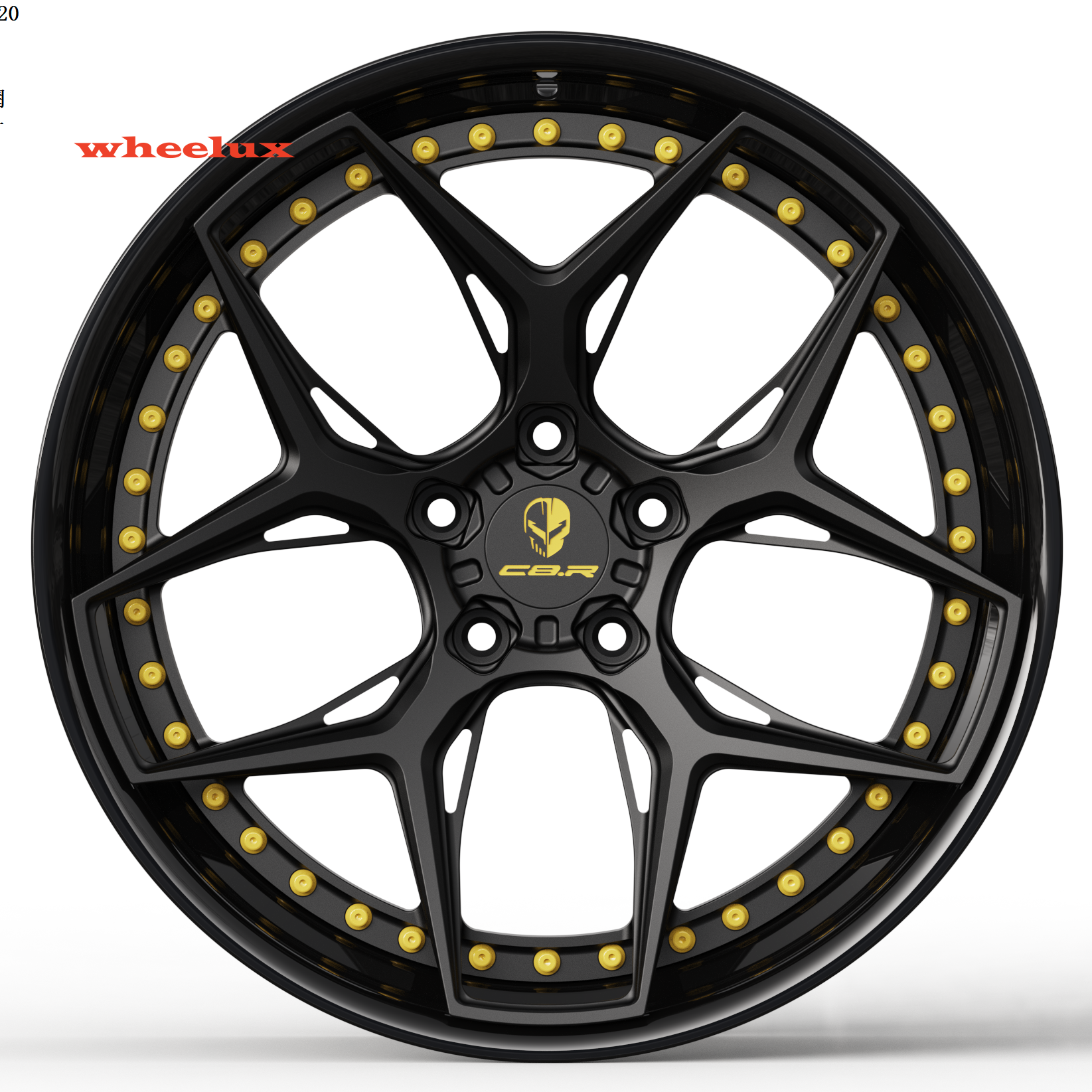 Custom Black Line Rims 5 Double Spoke 5x120 19 20 21 Inch Forged Alloy Wheels For Corvette C8 C7 ZR1 Z06 C6 C5 rims