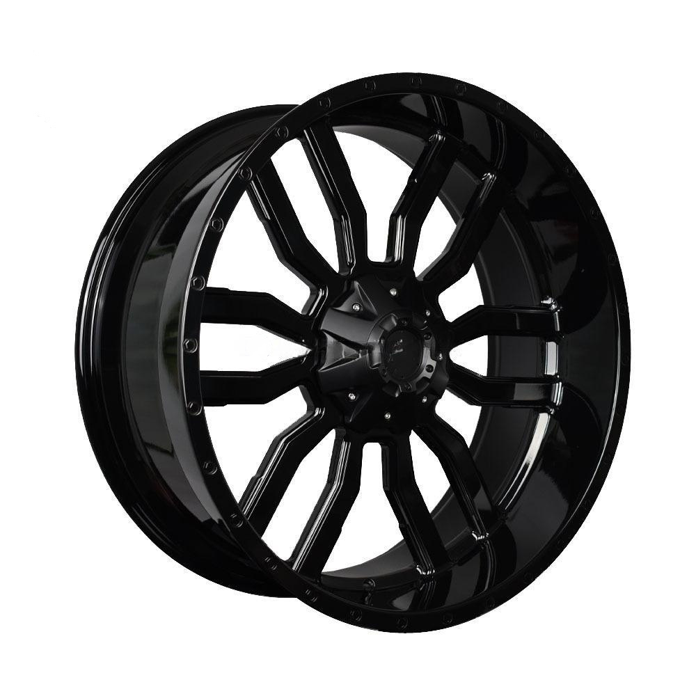 Black color negative offset forged 26 inch 26 x 14 26x12 deep dish truck rims for jeep wrangler land rover toyota