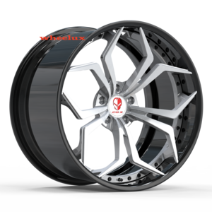 Forged19 20 21 inch Staggered Concave Design Black And White Aluminum Alloy Car Rims  For Corvette C8 C7 ZR1 Z06 C6 C5 rims