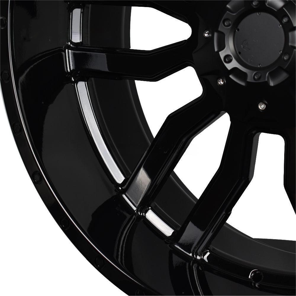 Black color negative offset forged 26 inch 26 x 14 26x12 deep dish truck rims for jeep wrangler land rover toyota