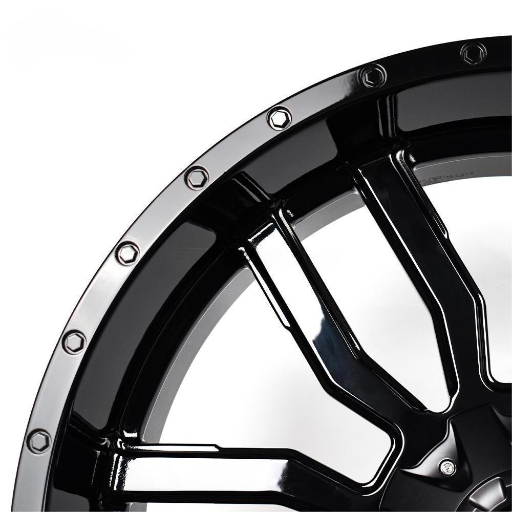 Black color negative offset forged 26 inch 26 x 14 26x12 deep dish truck rims for jeep wrangler land rover toyota