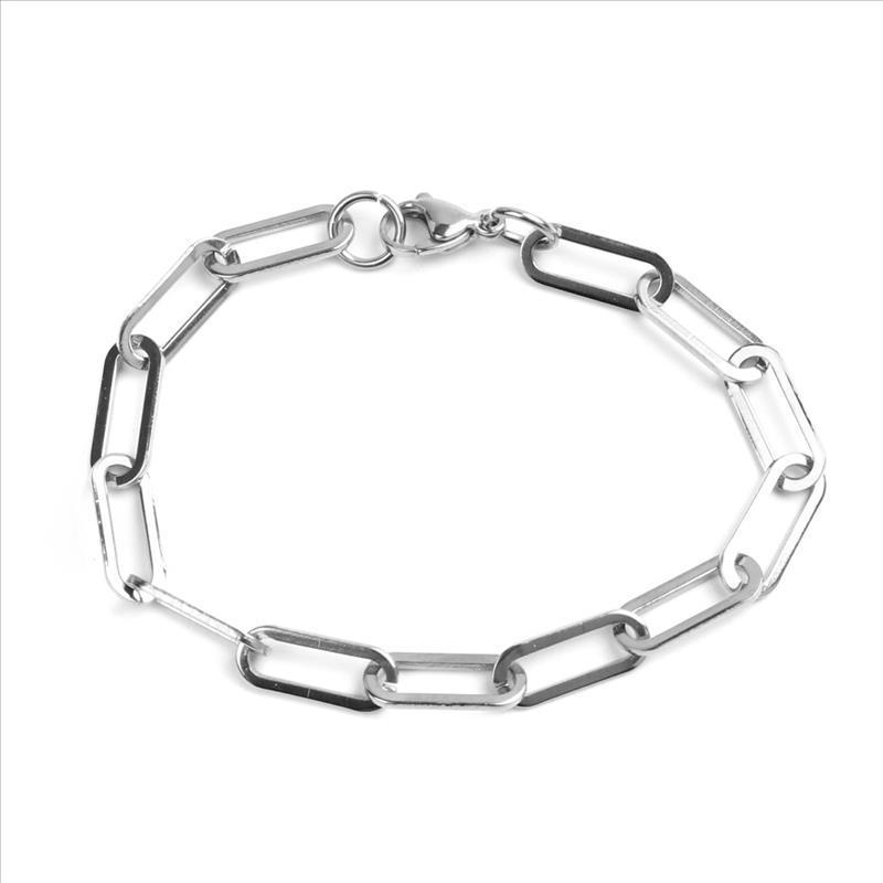 Mesh Slide Charm Women Metal Chain Italian Strap Mens Stainless Steel Bracelet