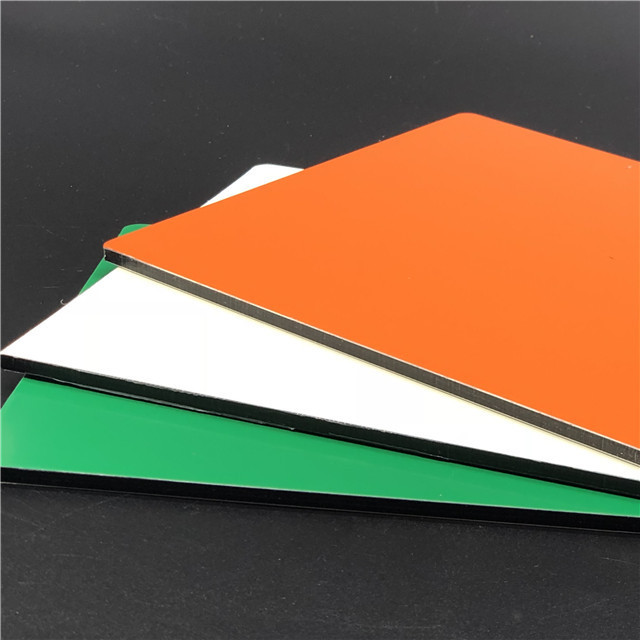 New modern ACM/ACP 3mm/4mm thickness PE/PVDF coated  Facade Materials Aluminum Composite Panel  for wall cladding