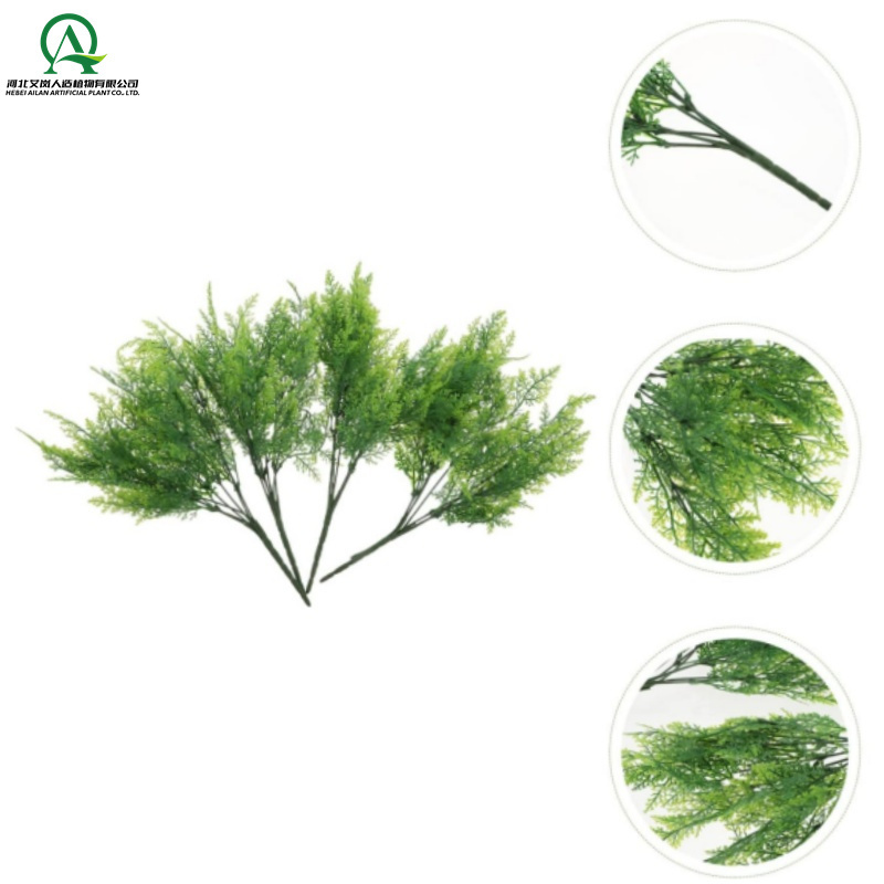 Artificial Flower Artificial Aquatic Plant Grass Stems Grass Decor Fern Stems Ornament Plants Small Greenery Wire Green Wall