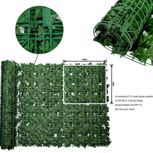 Artificial Ivy Privacy Fence Screen 40" X 120" UV-Anti Leaves Vines Patio Balcony Privacy Garden Backyard Greenery Wall Decor