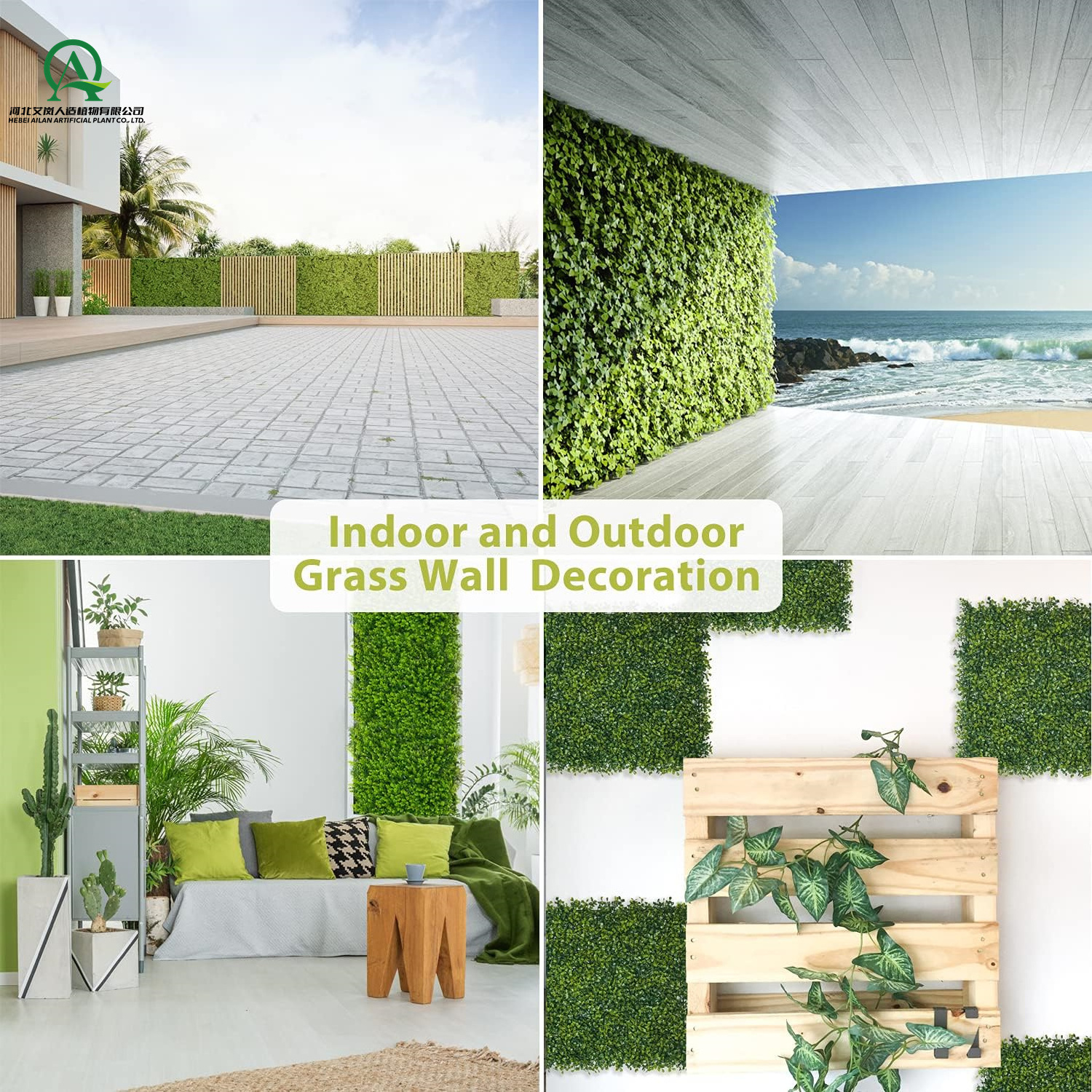 Artificial Hedge Grass Wall 20