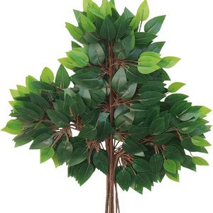 Artificial Ficus Leaves Branches  for Tree DIY Wedding Bouquet Wreath Wall Decor