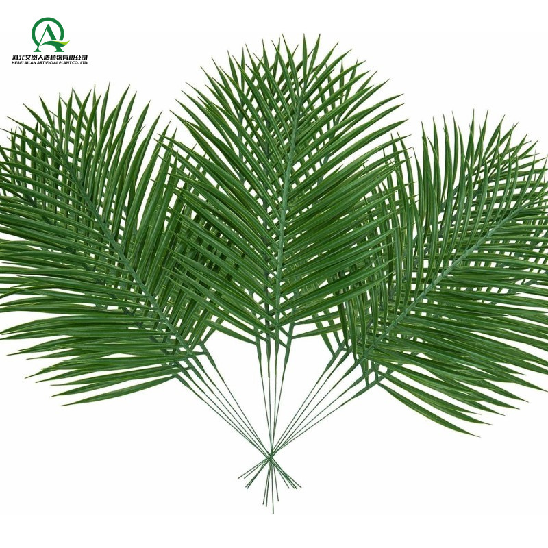 Artificial Palm Leaves Outdoor Faux Tropical Leaves Sunday Flower Arrangement Wedding Birthday Party Home Spring Summer Decor