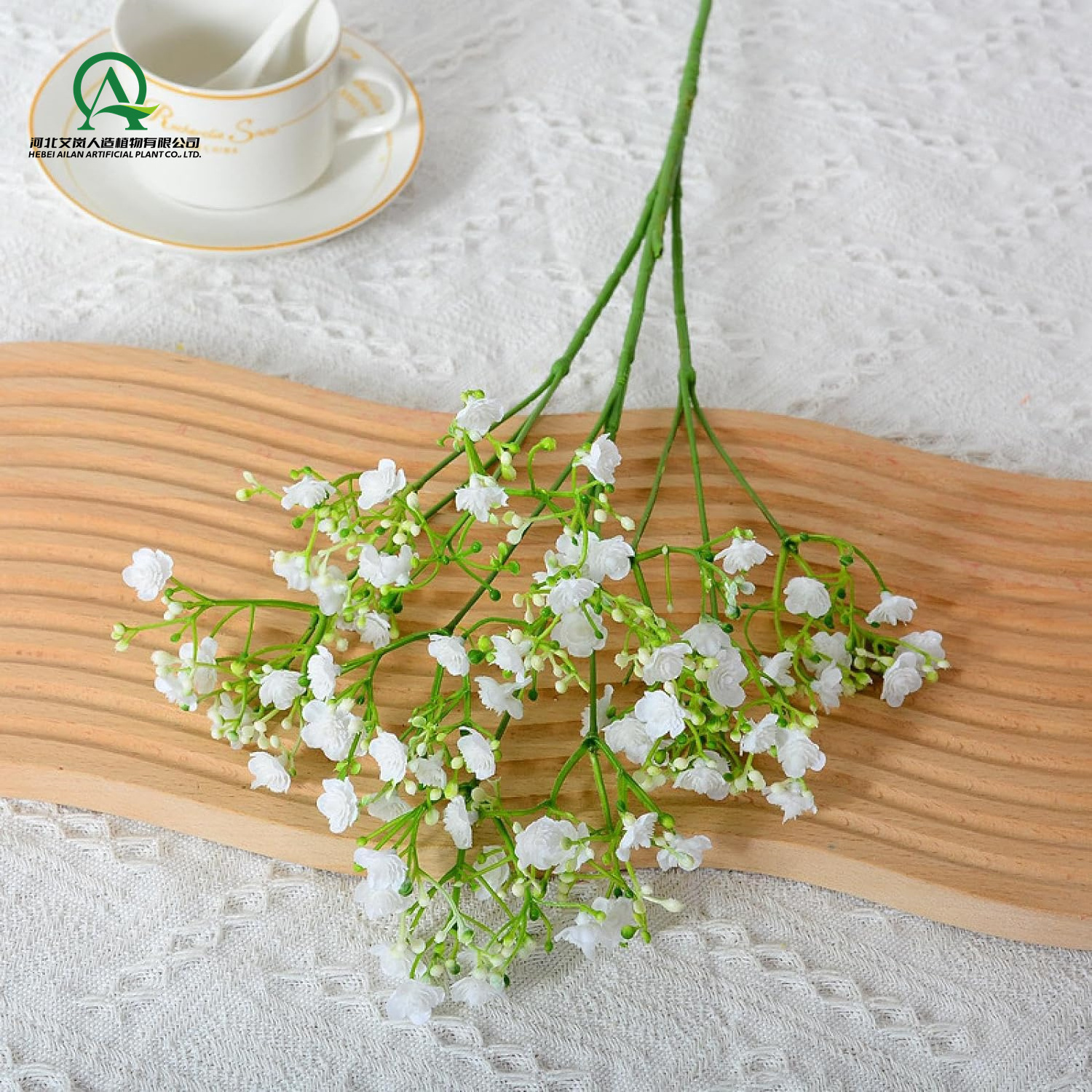 Artificial Baby Breath Flowers Gypsophila Bouquet Real Touch Plastic Flower for Wedding DIY Party Home Garden Office Decoration