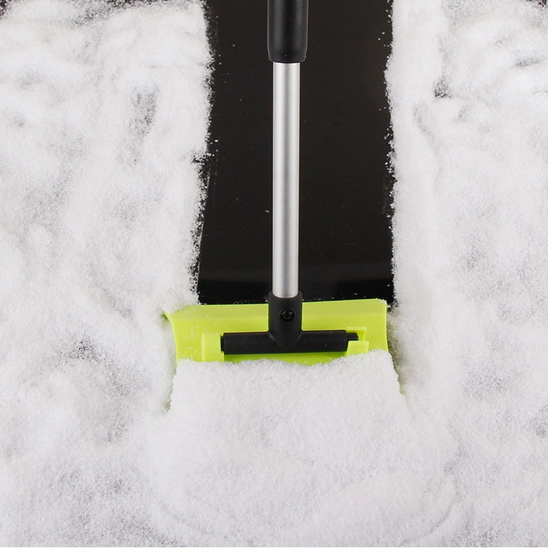 New winter car extendable snow ice scraper water clean brush car windshield cleaning tool