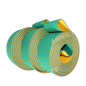 Annilte nylon sandwich belt Nylon Flat Belt Polyamide Power Transmission rubber belt for textile industry