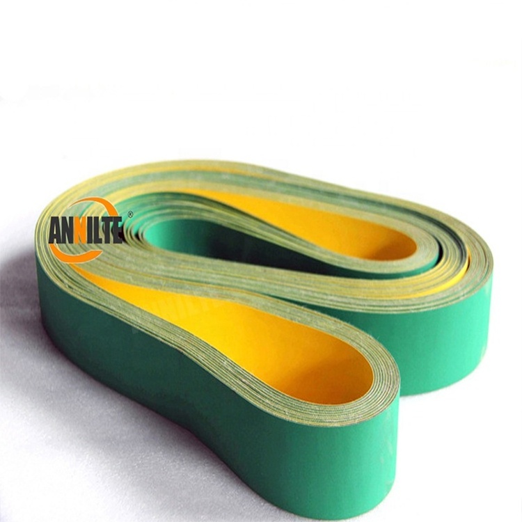 Annilte nylon sandwich belt Nylon Flat Belt Polyamide Power Transmission rubber belt for textile industry