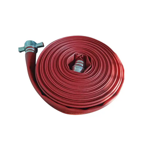 EN14540 45mm 50mm 65mm  hose Fire Fighting Equipment 4 Inch Fire Hoses Polyester Filament canvas fire hose