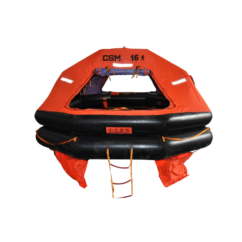 Cheap Throw-over Board Inflatable Life raft  CCS/EC MED  Certificate 6/8/10/12/15/16/20/25 person liferafts