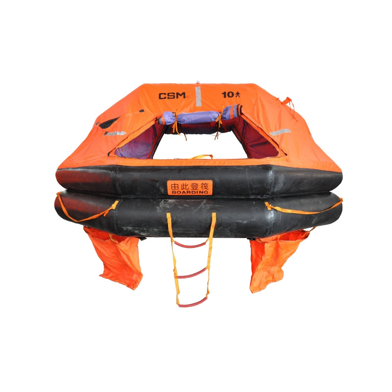 Cheap Throw-over Board Inflatable Life raft  CCS/EC MED  Certificate 6/8/10/12/15/16/20/25 person liferafts