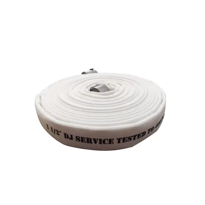 EN14540 45mm 50mm 65mm  hose Fire Fighting Equipment 4 Inch Fire Hoses Polyester Filament canvas fire hose