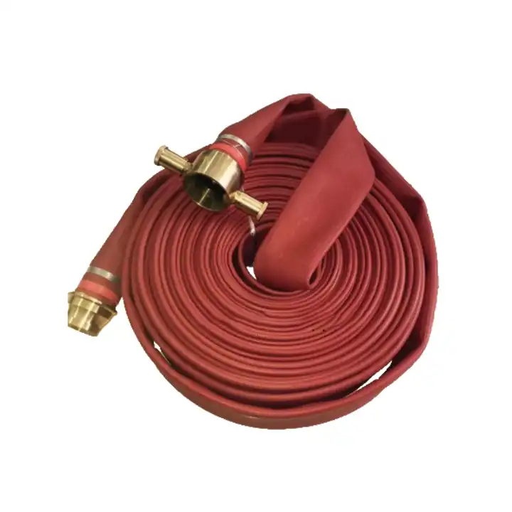 EN14540 45mm 50mm 65mm  hose Fire Fighting Equipment 4 Inch Fire Hoses Polyester Filament canvas fire hose