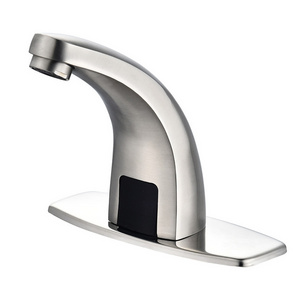 Stainless steel material infrared induction kran induksi automatic touchless lavatory basin sensor faucet