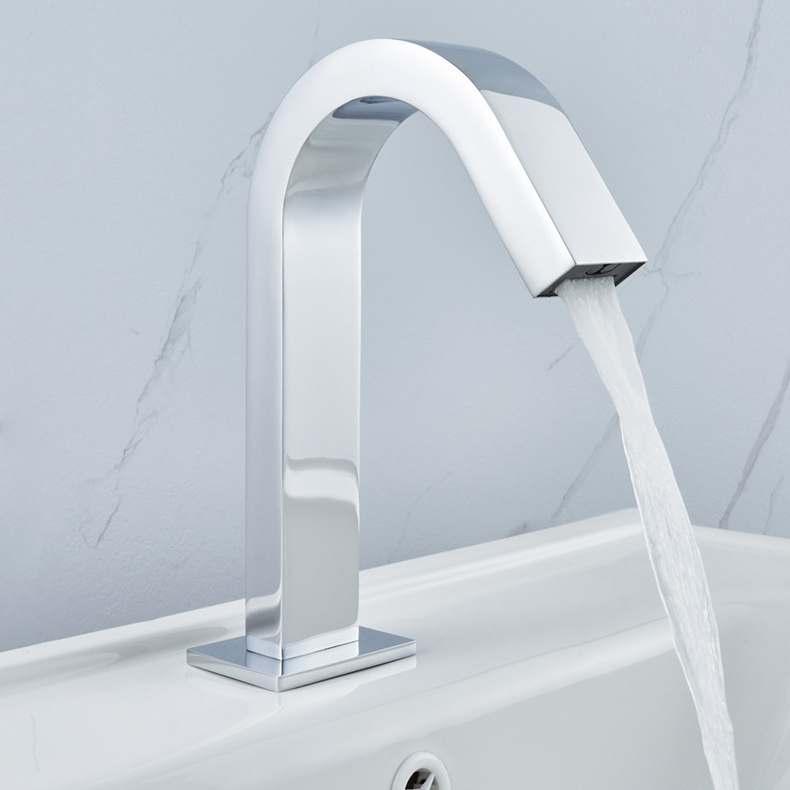 Bathroom hand free grifo de bano inteligente touchless sink smart water taps automatic faucet adapter sensor electric faucets