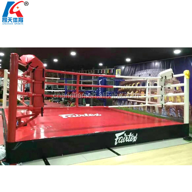 small size floor Muay Thai boxing ring used