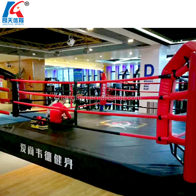 small size floor Muay Thai boxing ring used