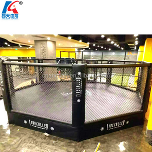 UFC fighting used boxing ring floor hexagon mma cage mma octagon for sale