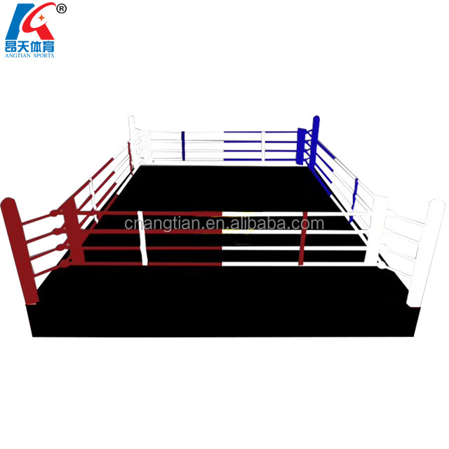 ANGTIAN custom pro winning outdoor fighting thai Sanda mma boxing ring for kickboxing wrestling