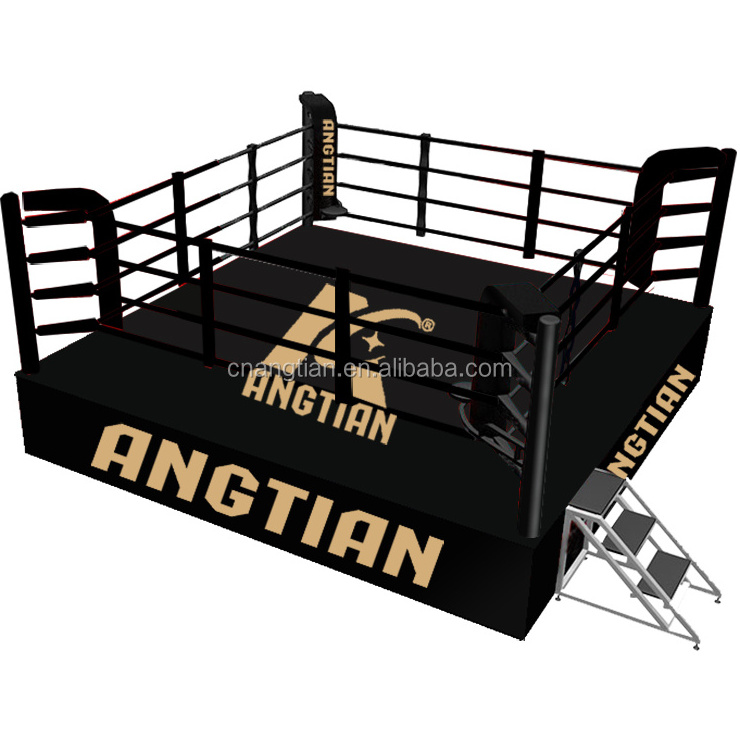 small size floor Muay Thai boxing ring used