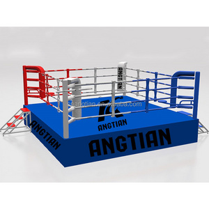 ANGTIAN custom pro winning outdoor fighting thai Sanda mma boxing ring for kickboxing wrestling