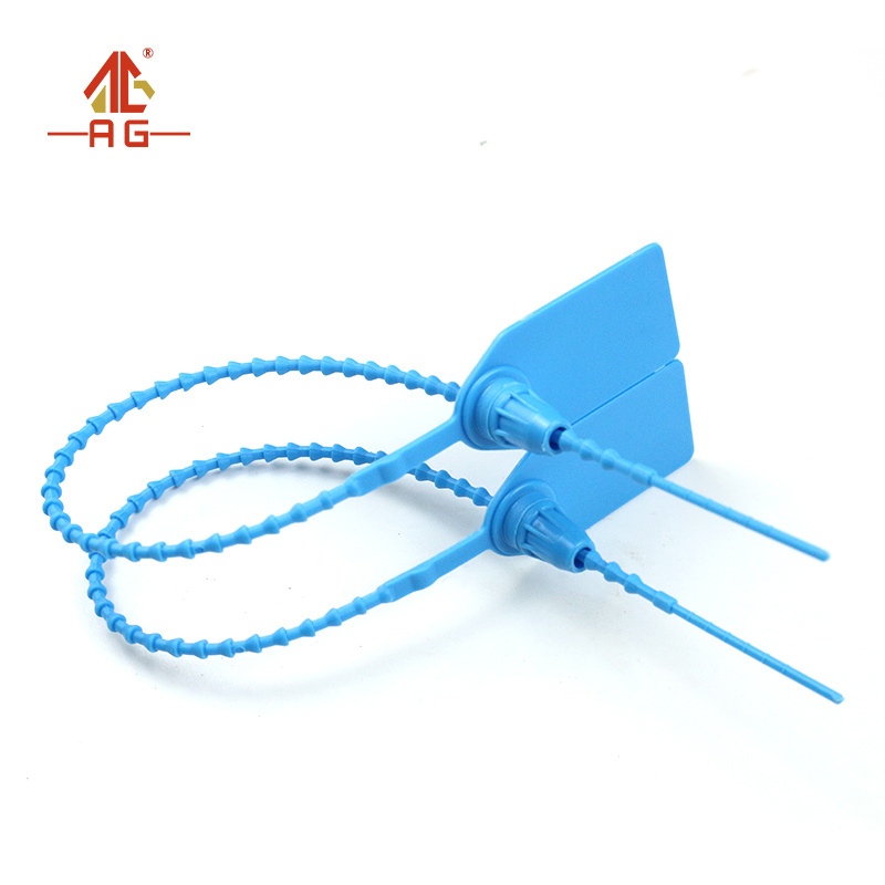 Z025 Beaded Plastic Seal Tamper Evident Sealing Zip Tie Rope Strip for clothes and shoes