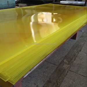 Yellow or Tea Color PU Polyurethane Sheets for Sale