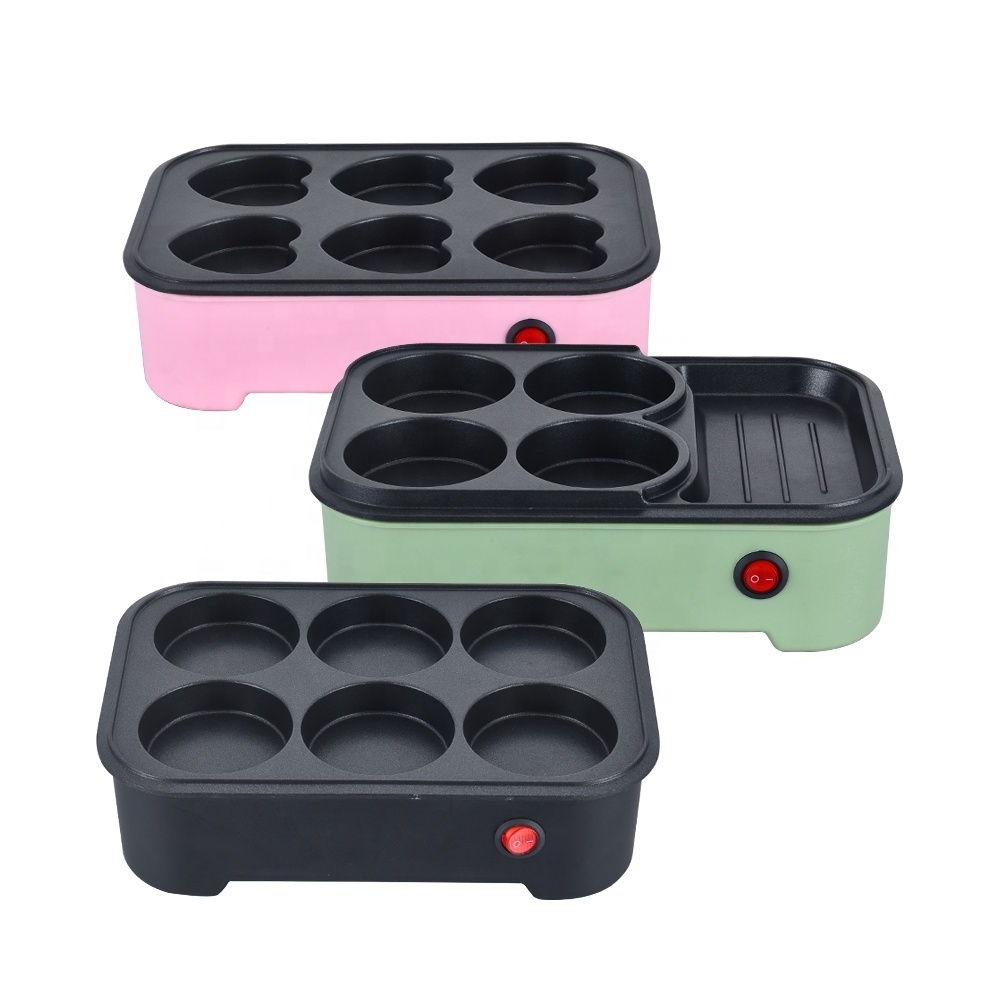 Multi-function omelette pan 1360W smoke-free multi-lattice Various types of octopus balls electric fry cooker pot