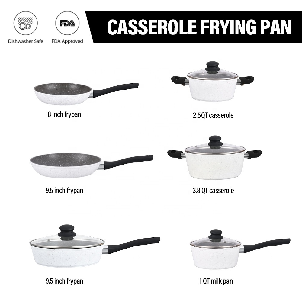 Cooking utensils nonstick cookware sets kitchen utensils set cookware pots and pans set nonstick pot