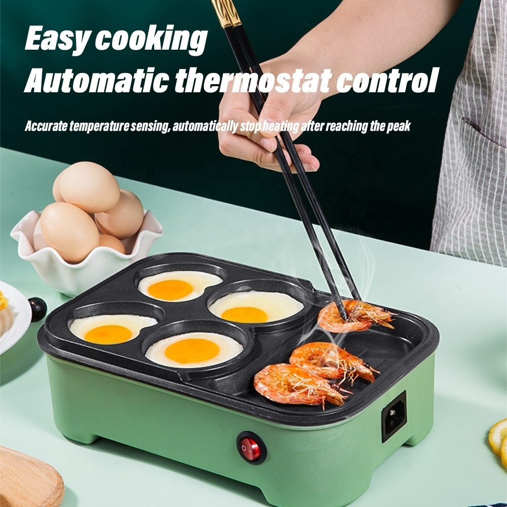 Multi-function omelette pan 1360W smoke-free multi-lattice Various types of octopus balls electric fry cooker pot