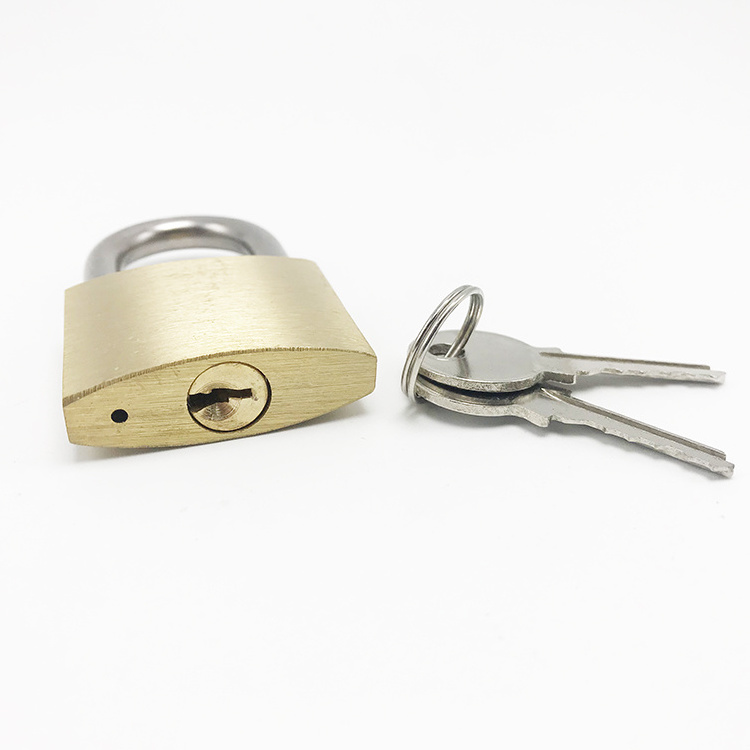 ANLI 30mm security best brand custom brass padlock supplier pad lock wholesale small padlocks and keys in bulk with keys