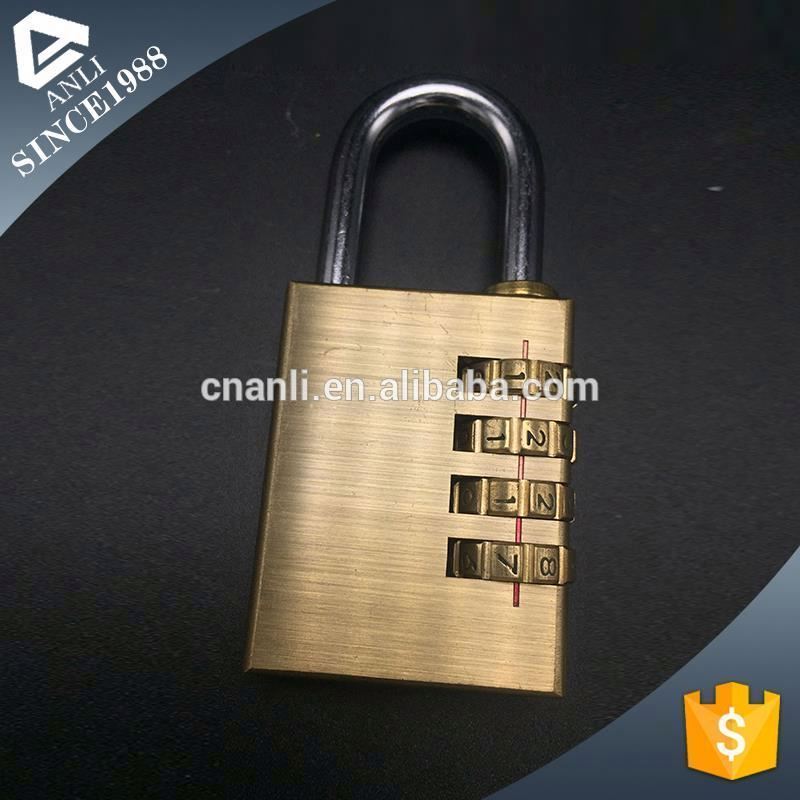 ANLI Quite 8 padlocks combination padlock in heart shape