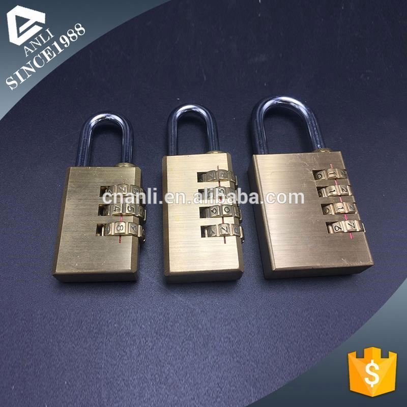 ANLI Quite 8 padlocks combination padlock in heart shape