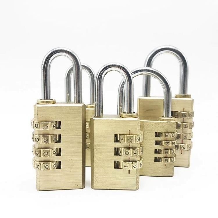 ANLI Quite 8 padlocks combination padlock in heart shape