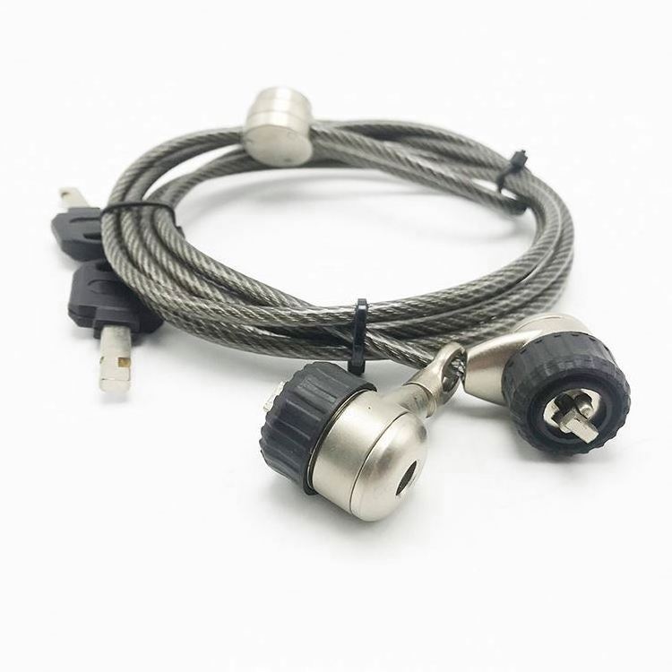 ANLI security metal computer notebook laptop lock steel cable with key