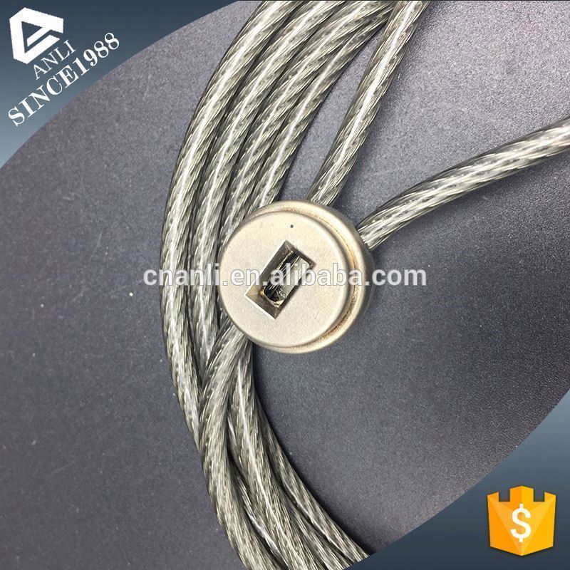 ANLI Security Coded Lock Cable Loop On A Table Leg Cable Lock