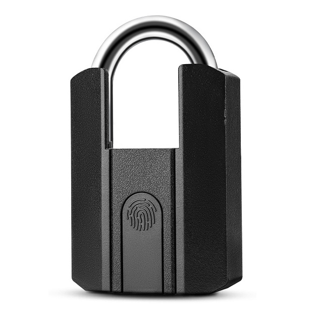 High Quality Finger Print Lock Padlock Dustproof Waterproof Unique Touch Smart Electronic Smart Fingerprint Padlock