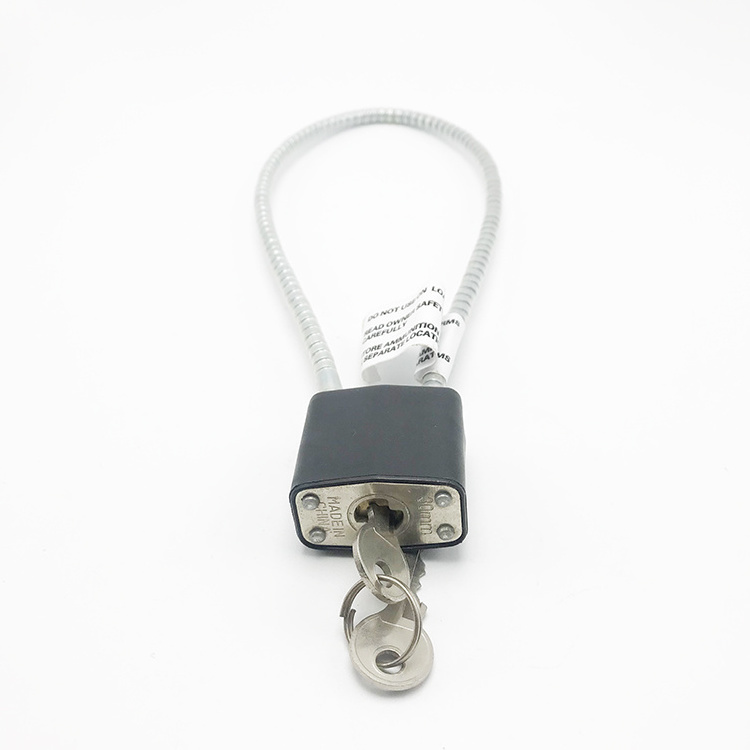 ANLI high safety cable trigger lock cable padlock lock for safe