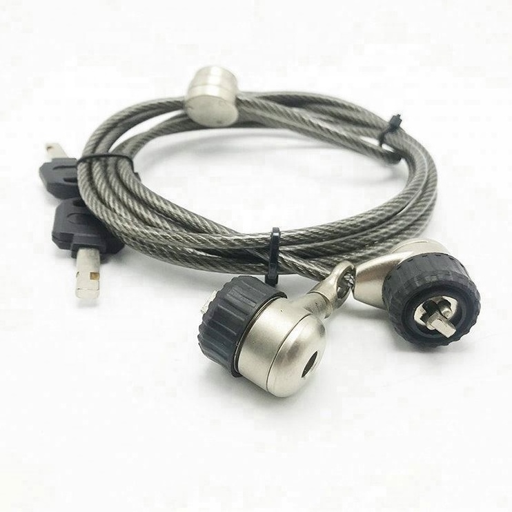 ANLI Classic wire rope with plastic coating travel combination cable luggage s steel computer lock