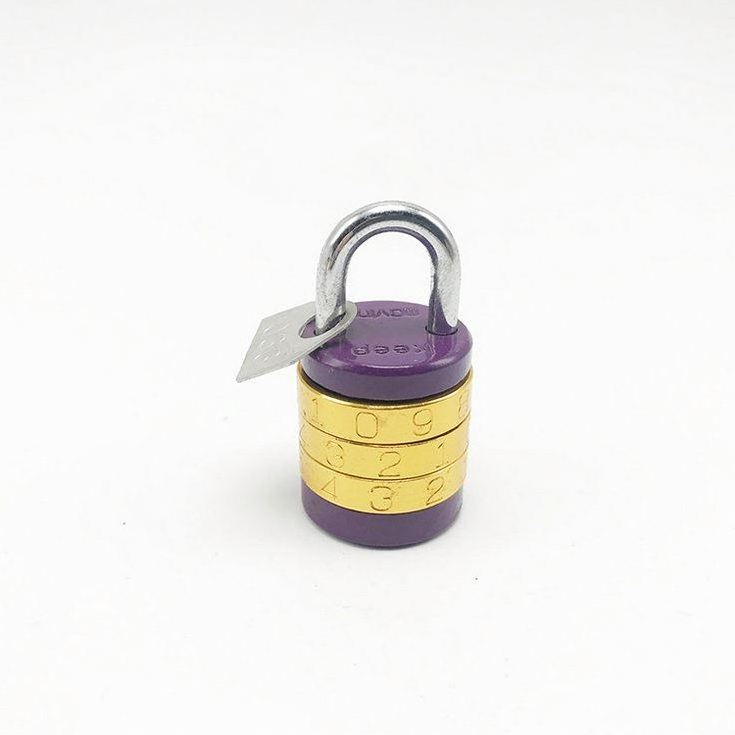 ANLI Good price 5 padlocks keyed alike digit combination padlock