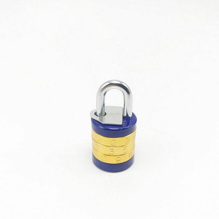 ANLI Good price 5 padlocks keyed alike digit combination padlock