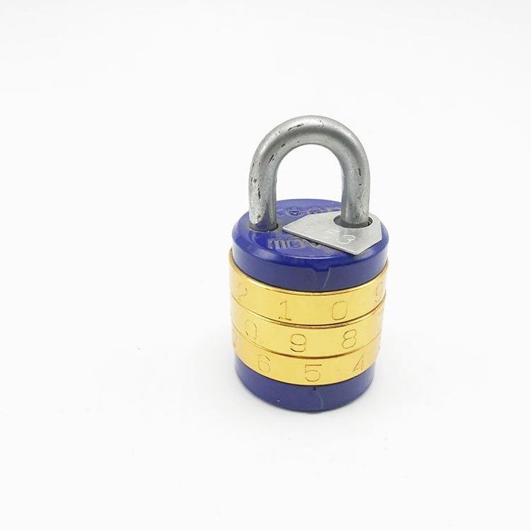 ANLI Good price 5 padlocks keyed alike digit combination padlock