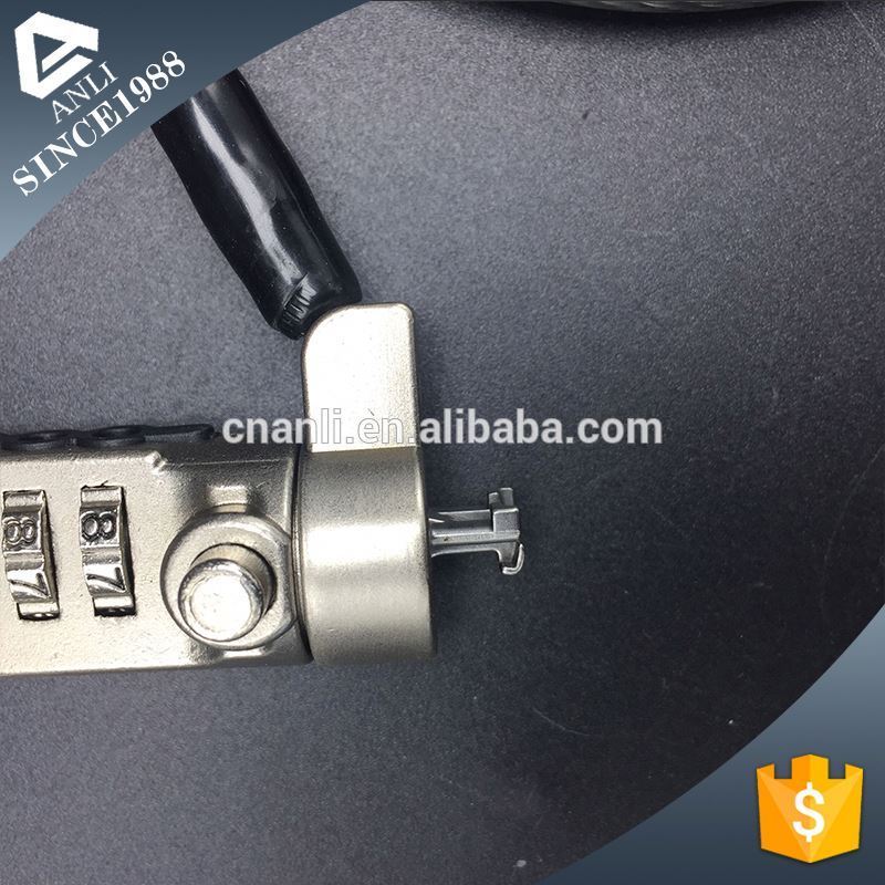 ANLI high security notebook computer cable lock mechanical code combination cable laptop lock