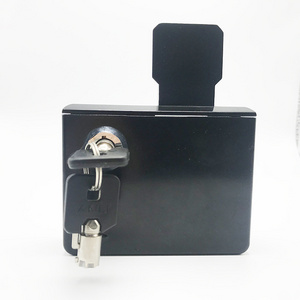 ANLI wholesale mini coin deposit collector operated door lock with coin box